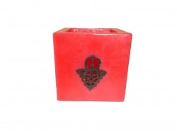 Natural handmade EARRING design candle